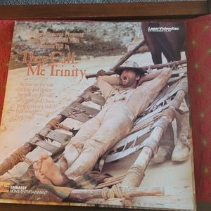 They Call Me Trinity Movie Laser Disc